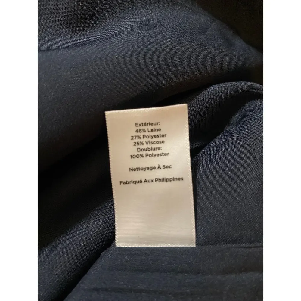 Talbots Wool Blend Tartan Plaid Skirt Side Button A-Line Prep Academy Size 10